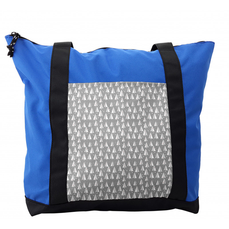 Snowflakes Backdrop Shoulder Bag