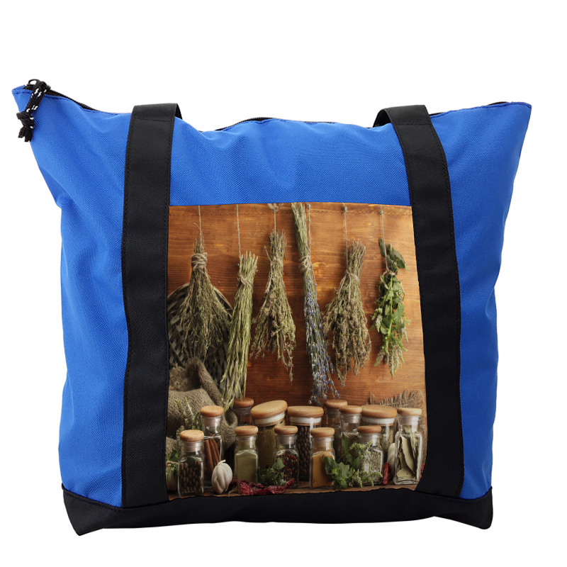 Flavorful Herbs and Peppers Shoulder Bag