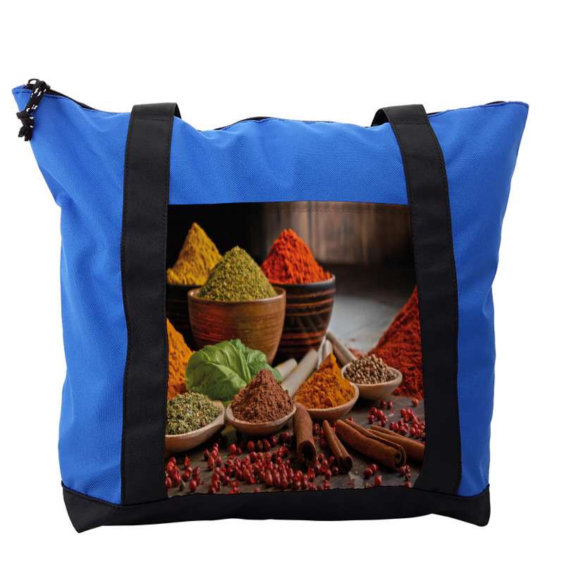 Varieties of Organic Items Shoulder Bag