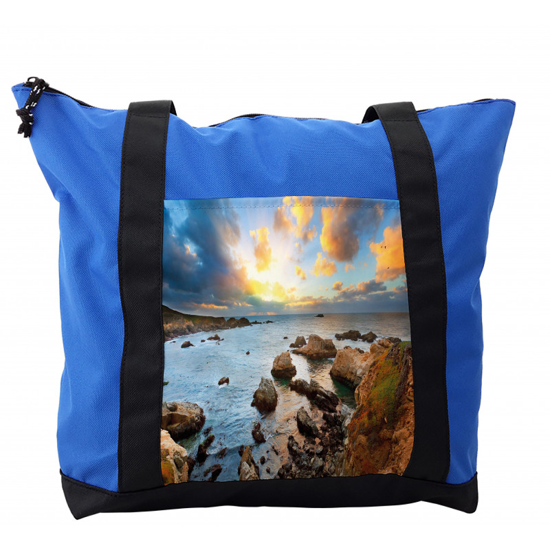 Ocean Coast at Sunrise View Shoulder Bag