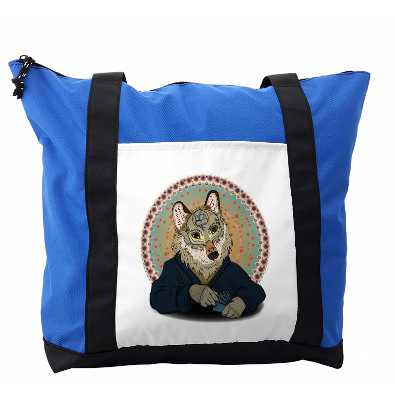 Bohemian Wolf Shoulder Bag