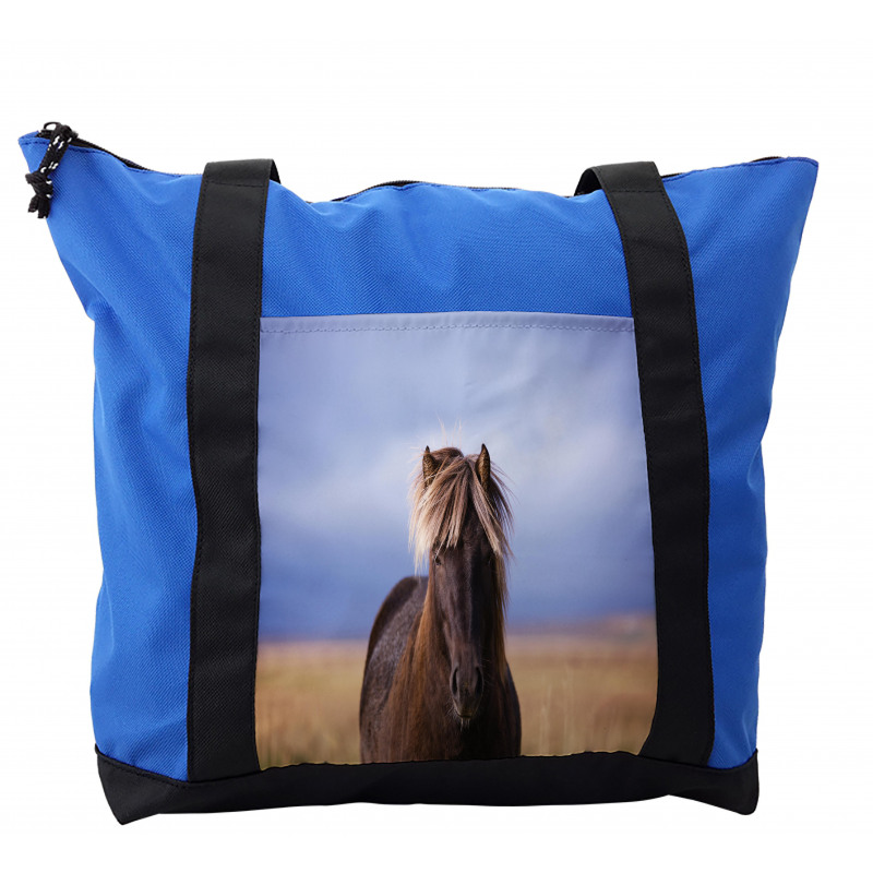 Close up Horse Silhouette Shoulder Bag