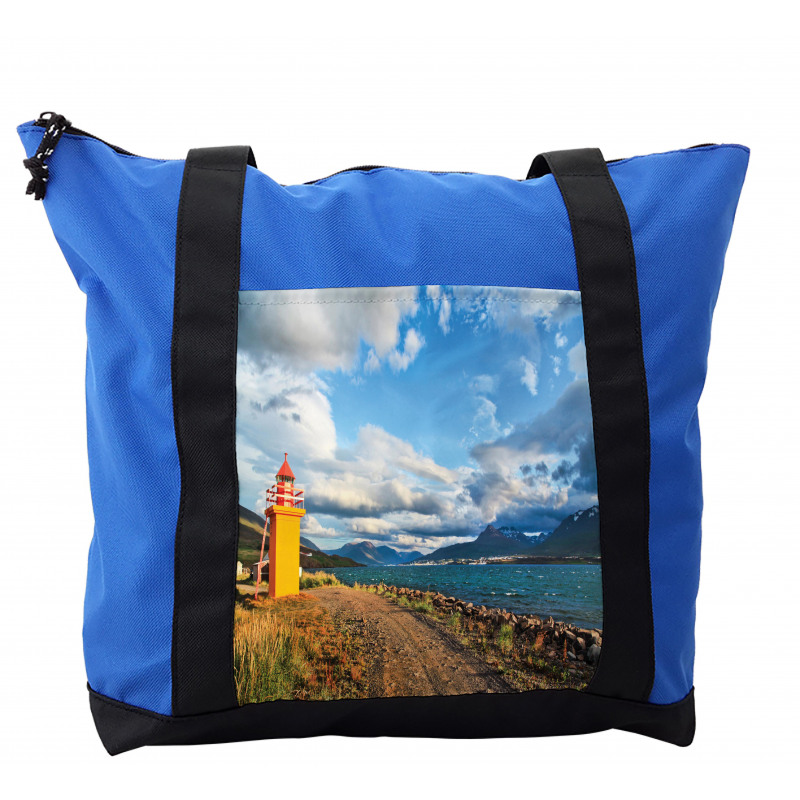 Watchtower and Ocean Sunset Shoulder Bag