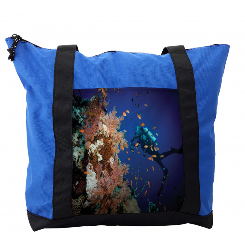 Sea Plantation in the Red Sea Shoulder Bag