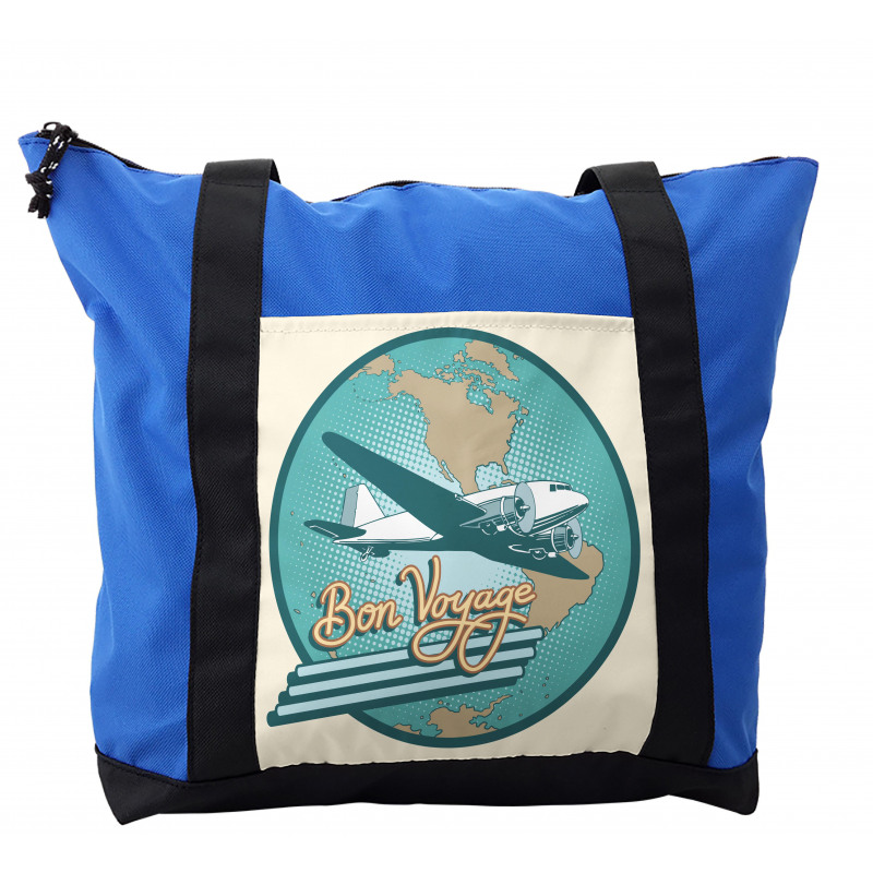 Bon Voyage and Retro Plane Shoulder Bag