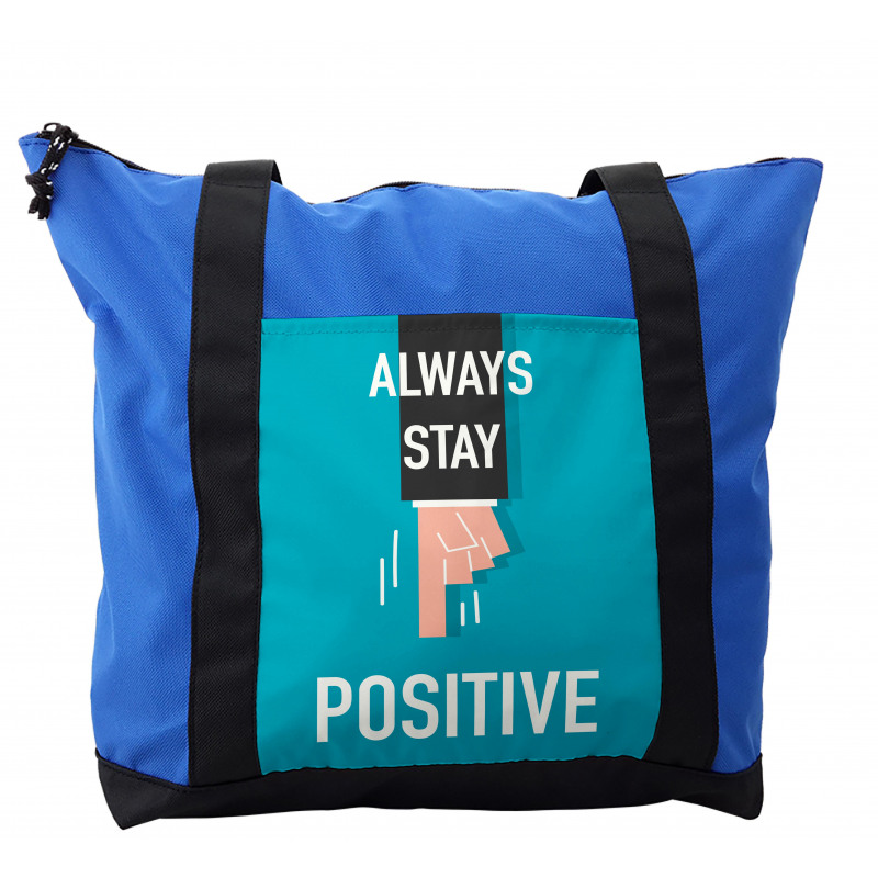 Always Stay Words Shoulder Bag