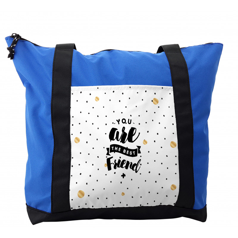 Polka Dots Backdrop Shoulder Bag