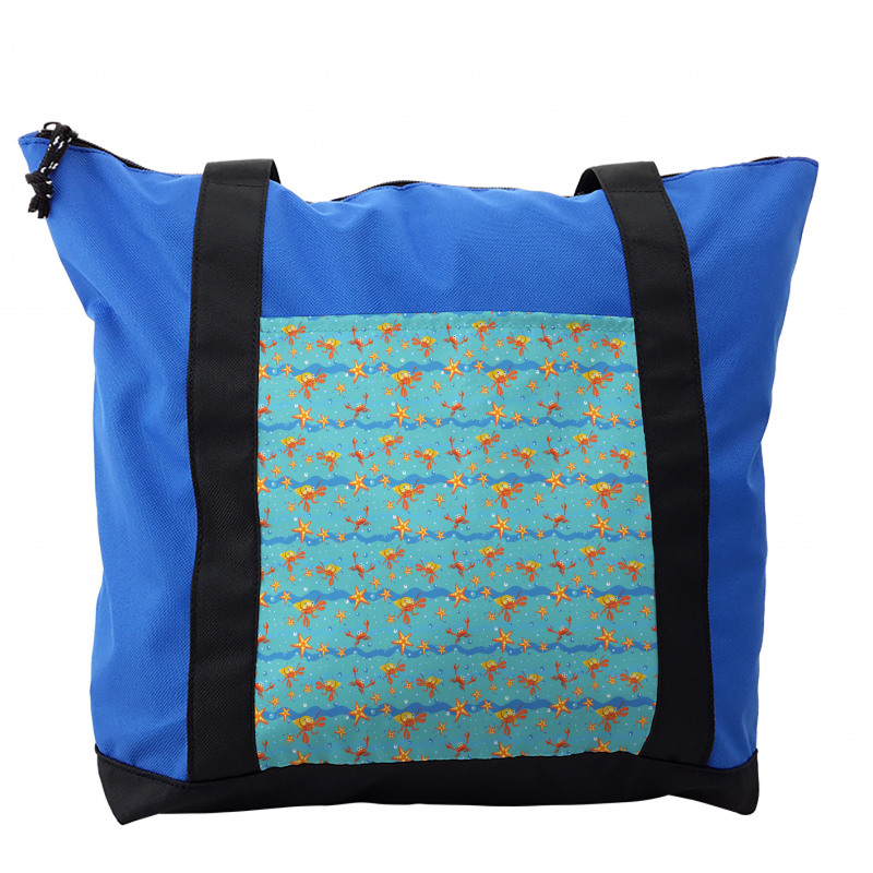 Bubbly Underwater Items Shoulder Bag