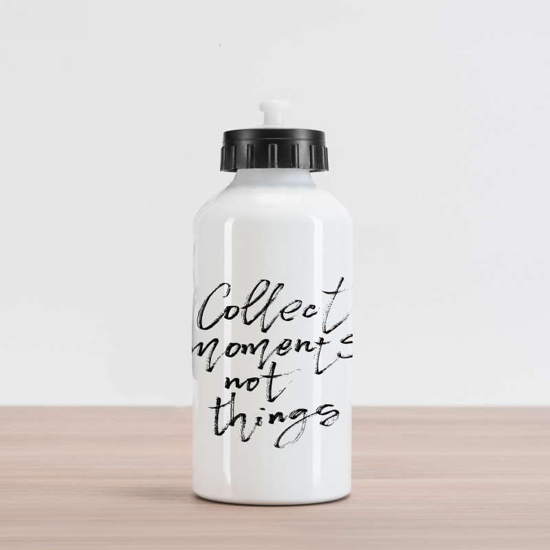 Swift Hand Written Phrase Aluminum Water Bottle