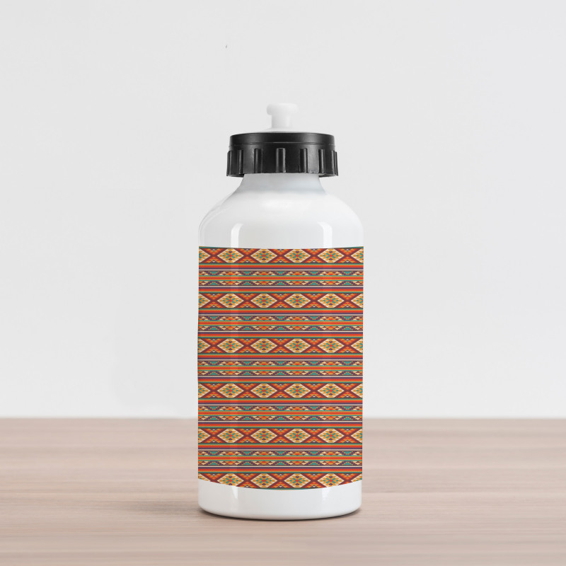 Aztec Tribal Aluminum Water Bottle