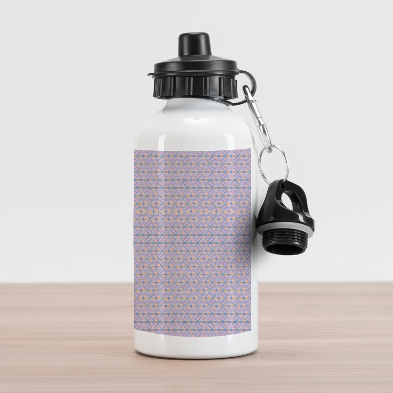 Hexagons Aluminum Water Bottle