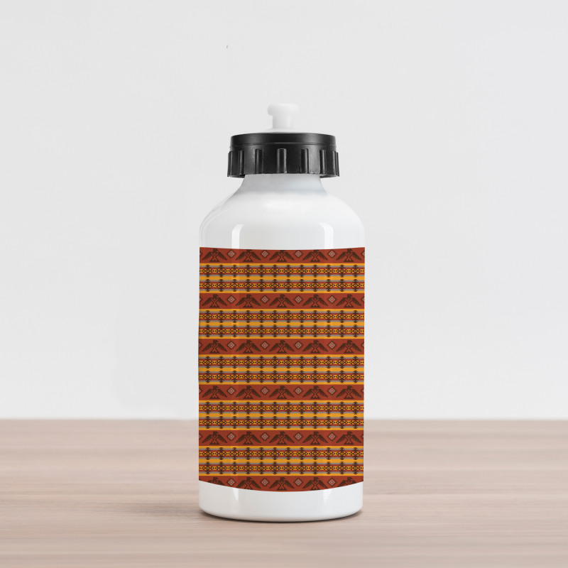 Indigenous Motifs Aluminum Water Bottle