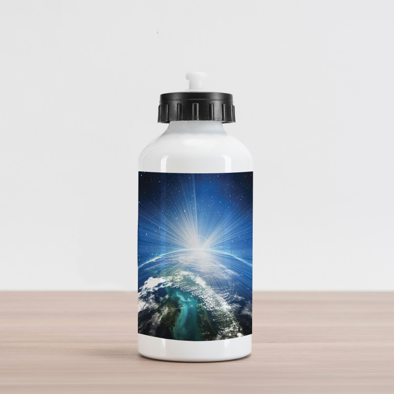 Astrophotography Rising Sun Aluminum Water Bottle