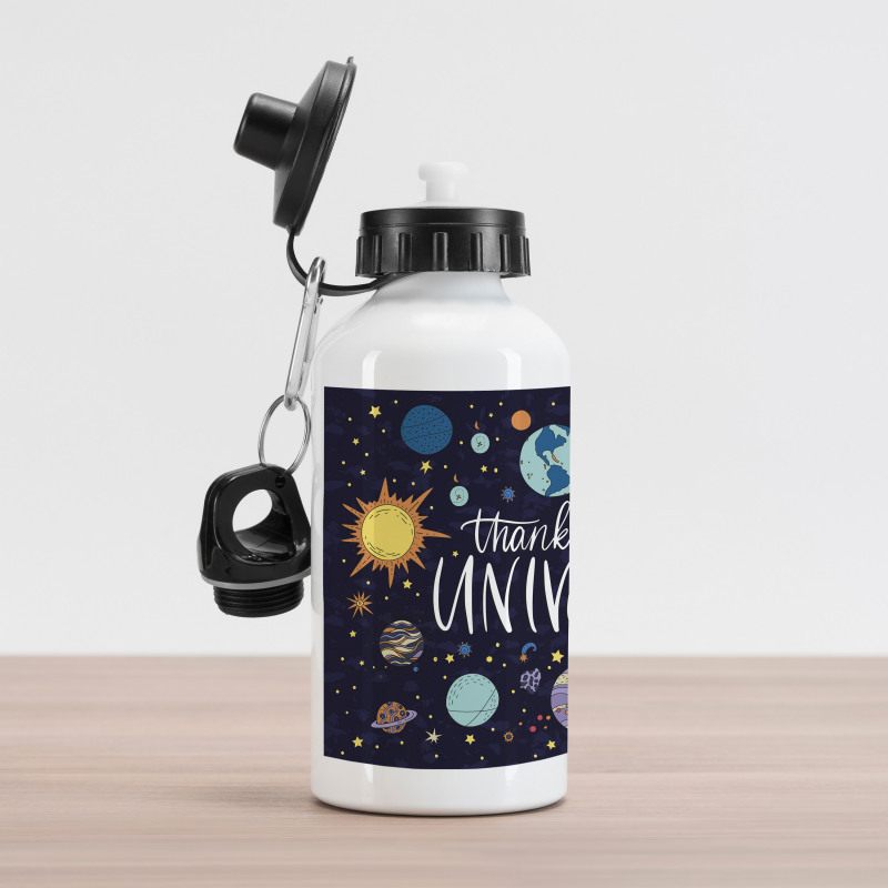 Law of Attraction Inspiration Aluminum Water Bottle