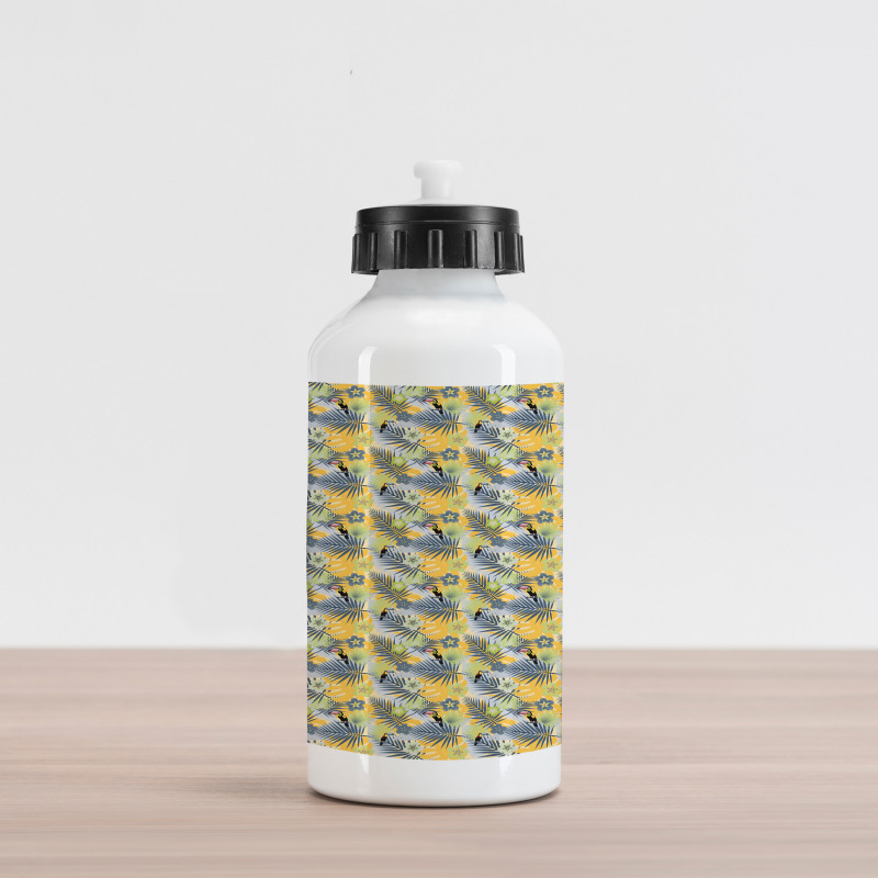 Toucan in Exotic Forest Aluminum Water Bottle