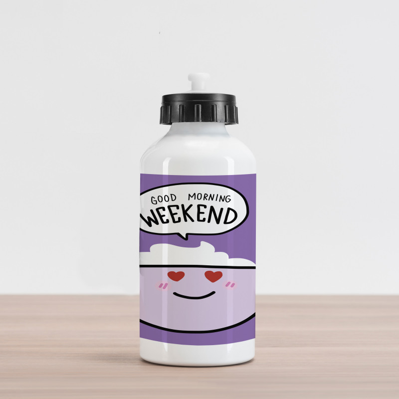 Morning Weekend Aluminum Water Bottle