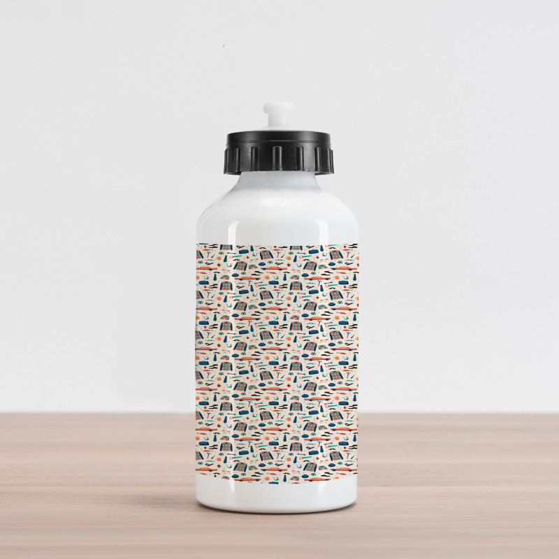 Concept of Men's Items Aluminum Water Bottle