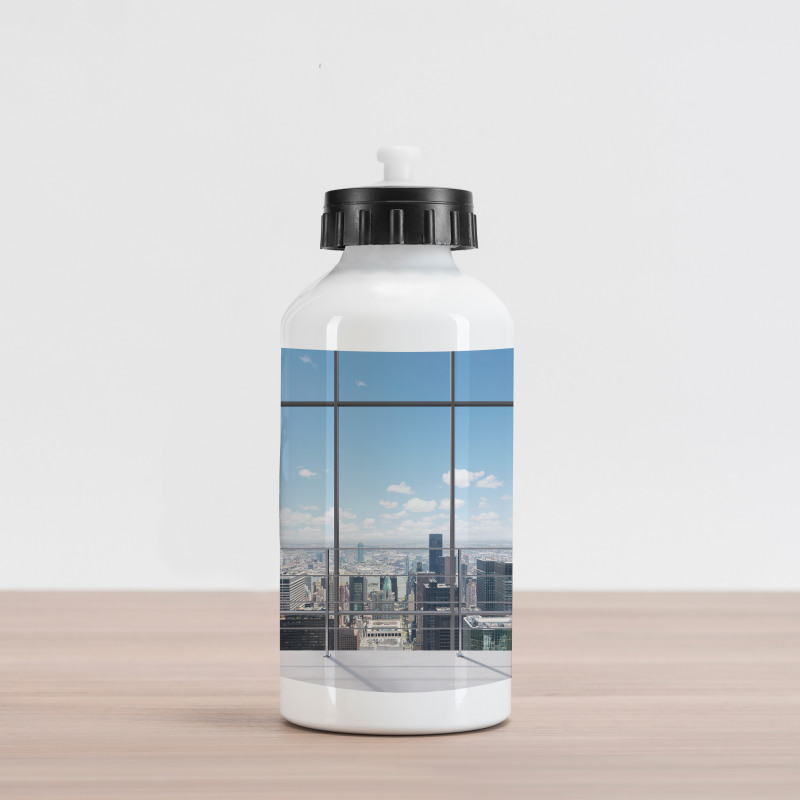 City Modern Landscape Aluminum Water Bottle