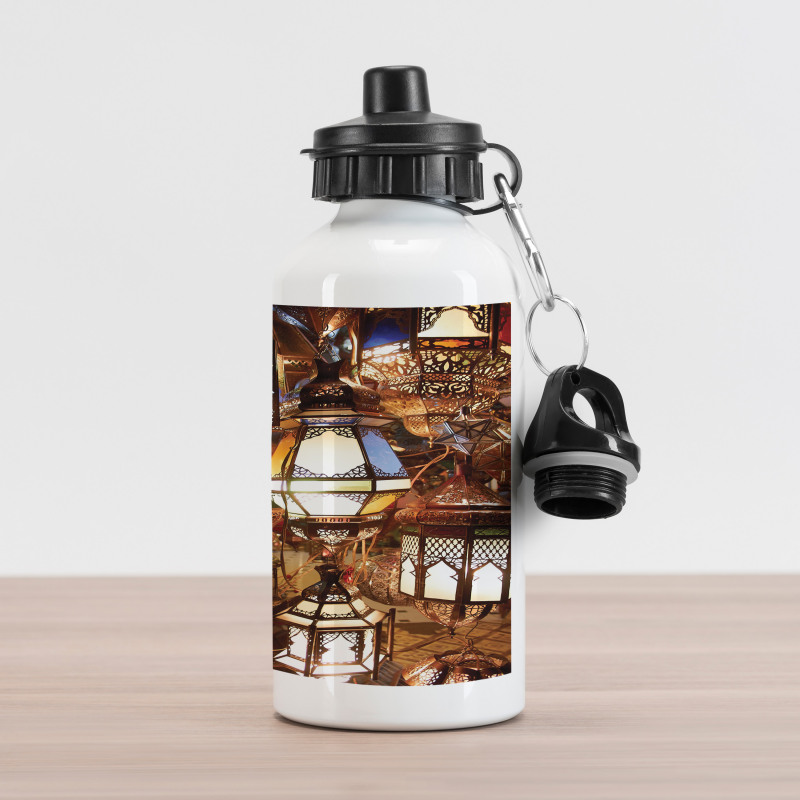 Evening Lantern Aluminum Water Bottle