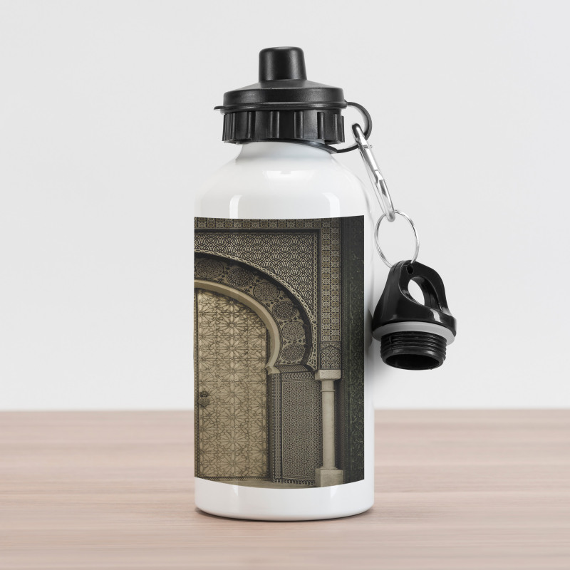 Aged Gate Geometric Aluminum Water Bottle