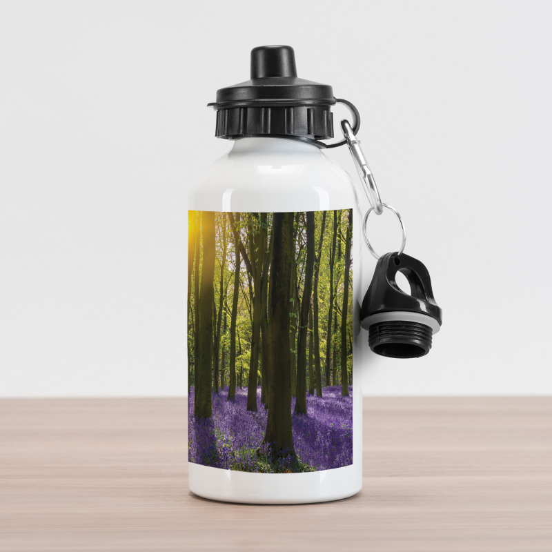 Bluebell Blossoms Aluminum Water Bottle