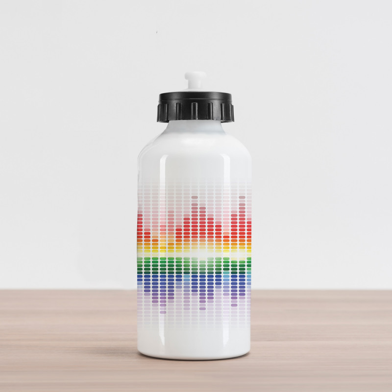 Vibrant Colors Club Disco Aluminum Water Bottle
