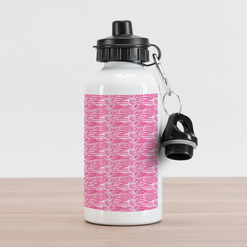 Safari Zebra Stripes Aluminum Water Bottle