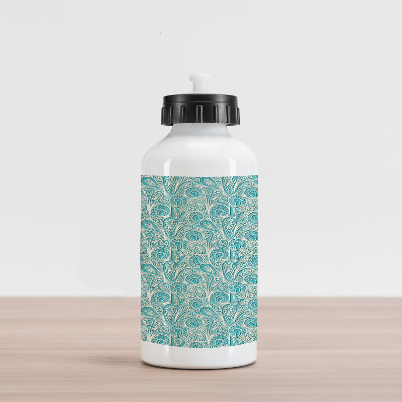 Romantic Lace Pattern Aluminum Water Bottle