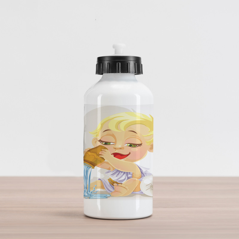 Baby Aquarius Zodiac Aluminum Water Bottle