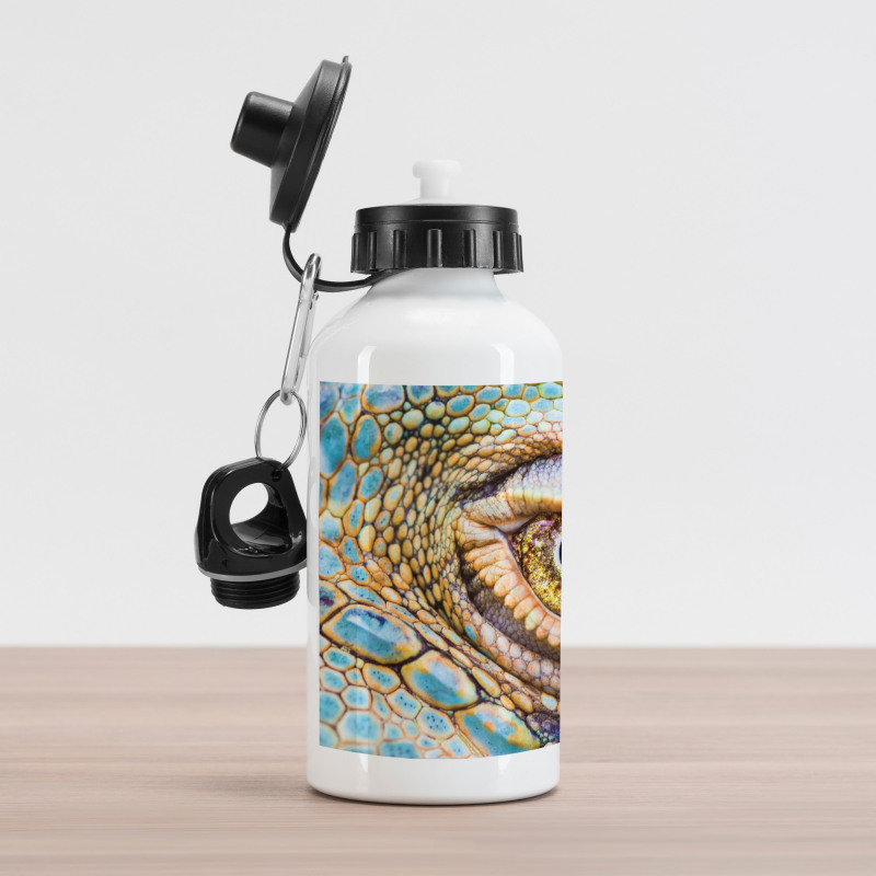 Tropic Reptiles Iguana Aluminum Water Bottle