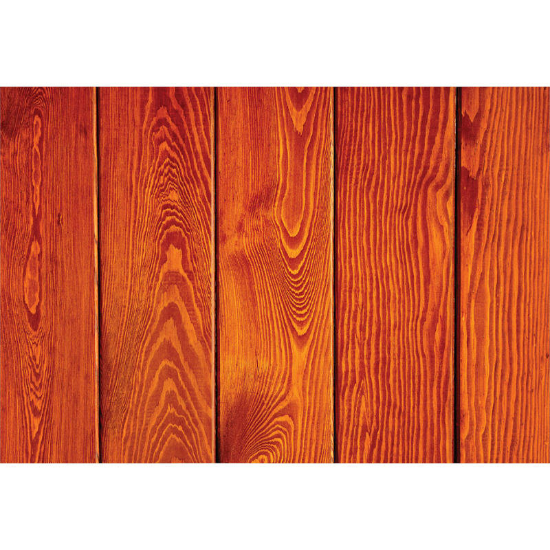 Wood Timber Floor Orange Aluminum Water Bottle