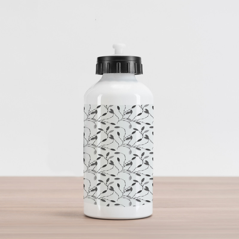 Autumn Leaves and Branches Aluminum Water Bottle