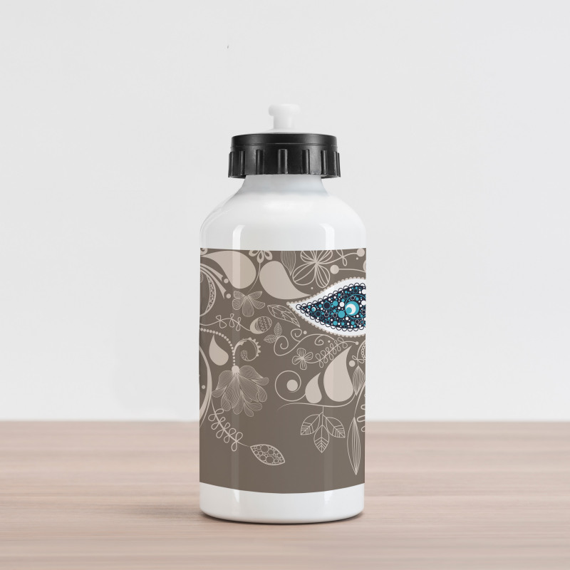 Orienta Swirled Branch Aluminum Water Bottle