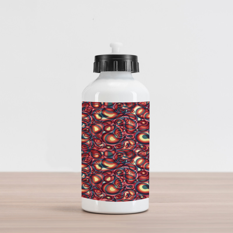 Modern Paisley Aluminum Water Bottle