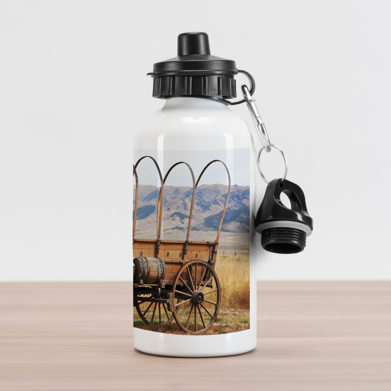 Nostalgic Wild Western Aluminum Water Bottle