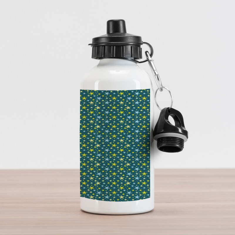 Abstract Art Modern Ornament Aluminum Water Bottle