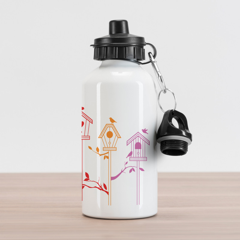 Flying Bird Nest Roof Aluminum Water Bottle