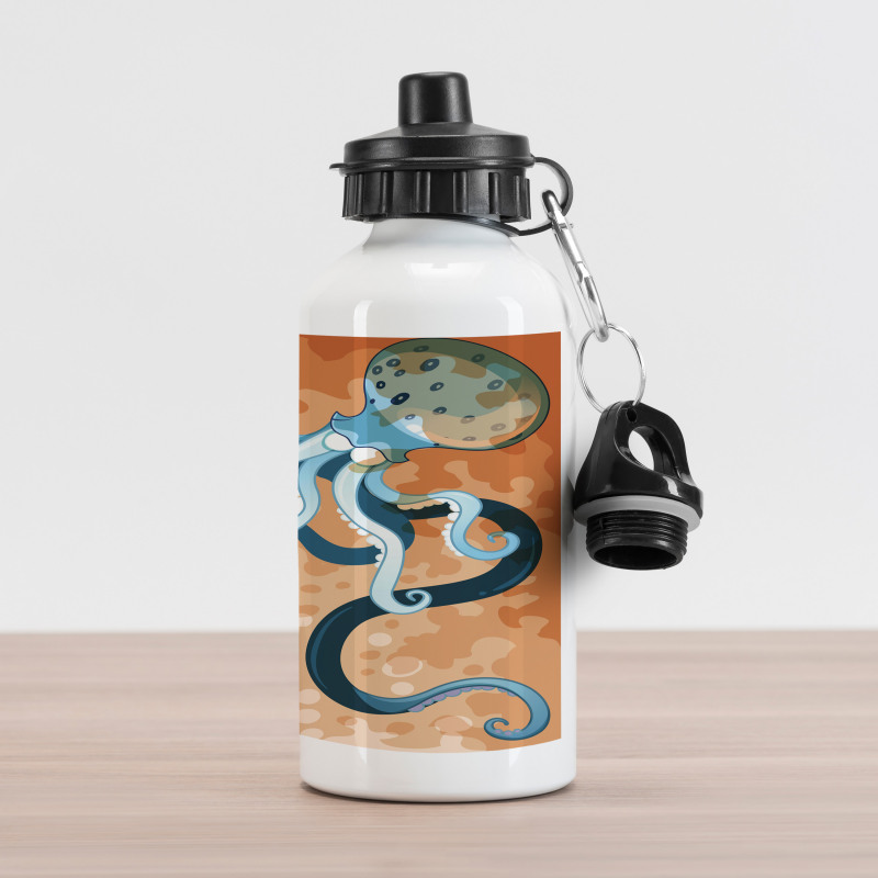 Oceanic Animal Cartoon Aluminum Water Bottle