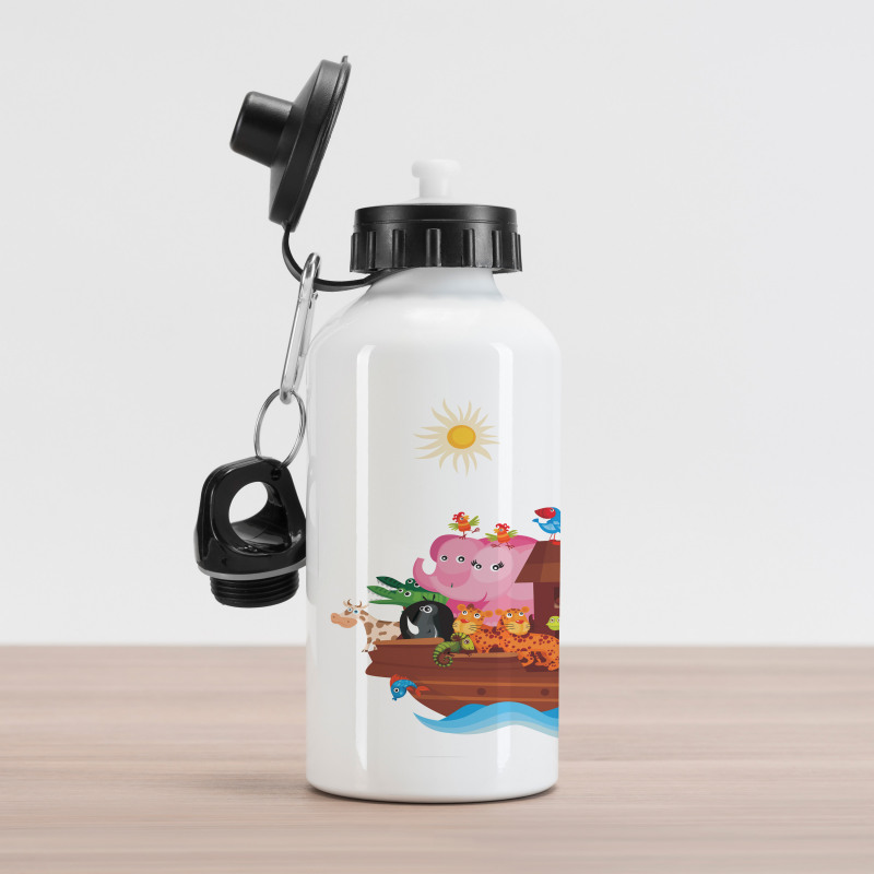 Sunny Day in the Ark Aluminum Water Bottle