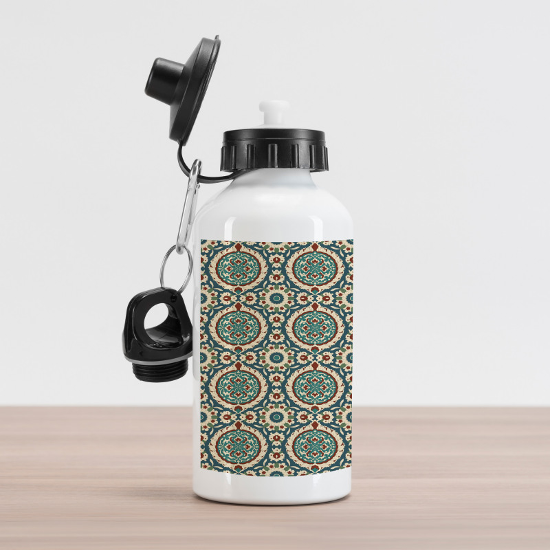 Retro Nostalgic Design Aluminum Water Bottle