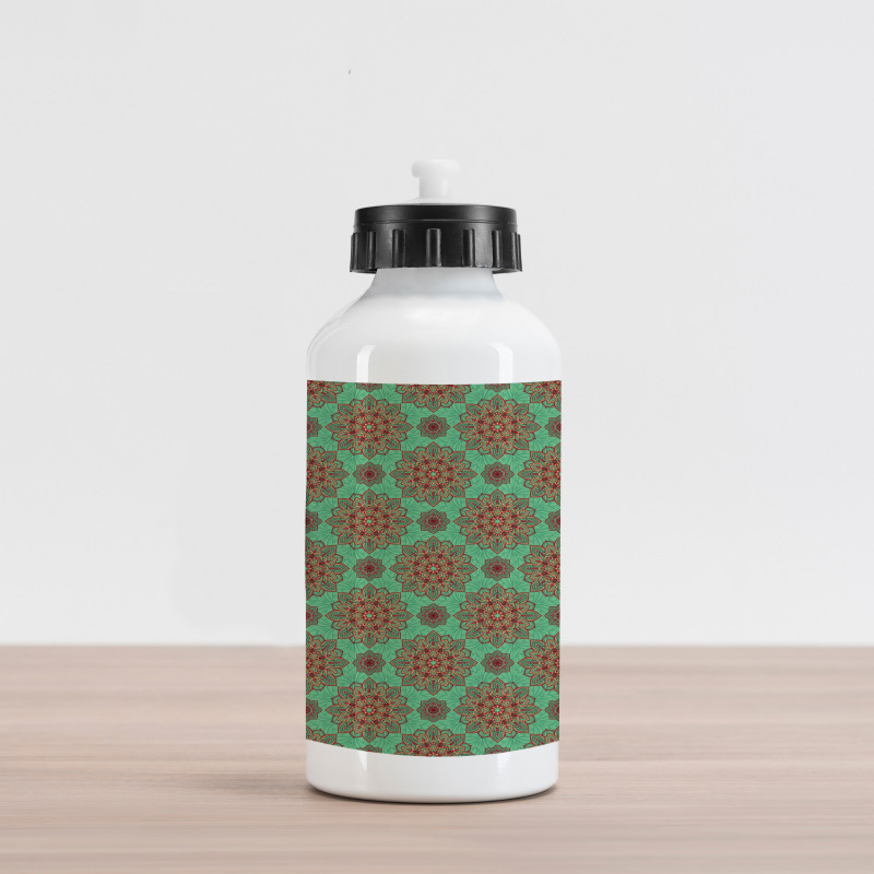 Mandala Aluminum Water Bottle