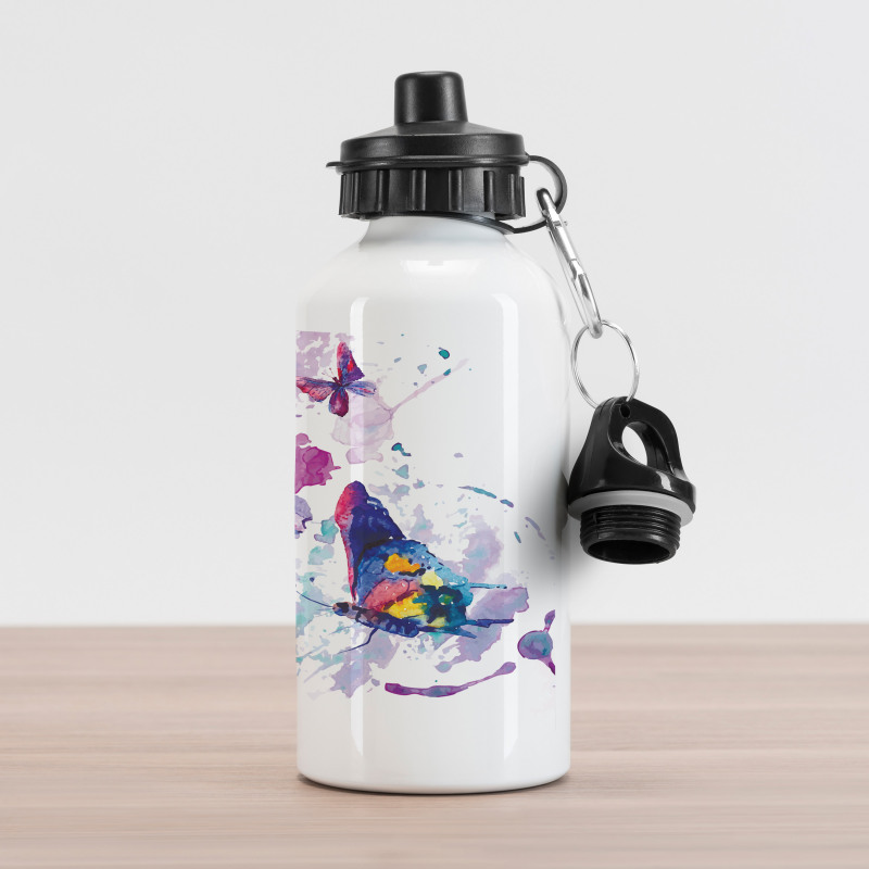 Watercolor Art Modern Aluminum Water Bottle