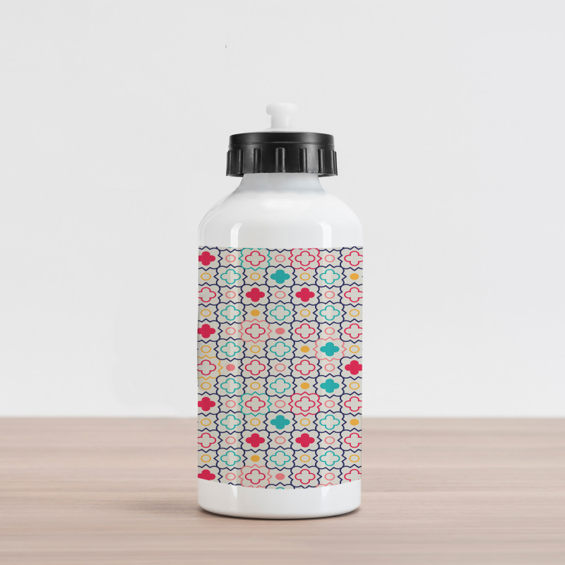 Quatrefoil Aluminum Water Bottle