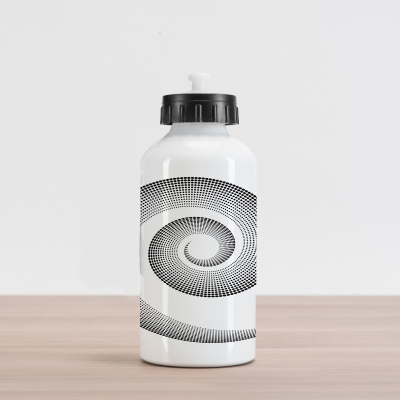 Surreal Monochrome Art Aluminum Water Bottle