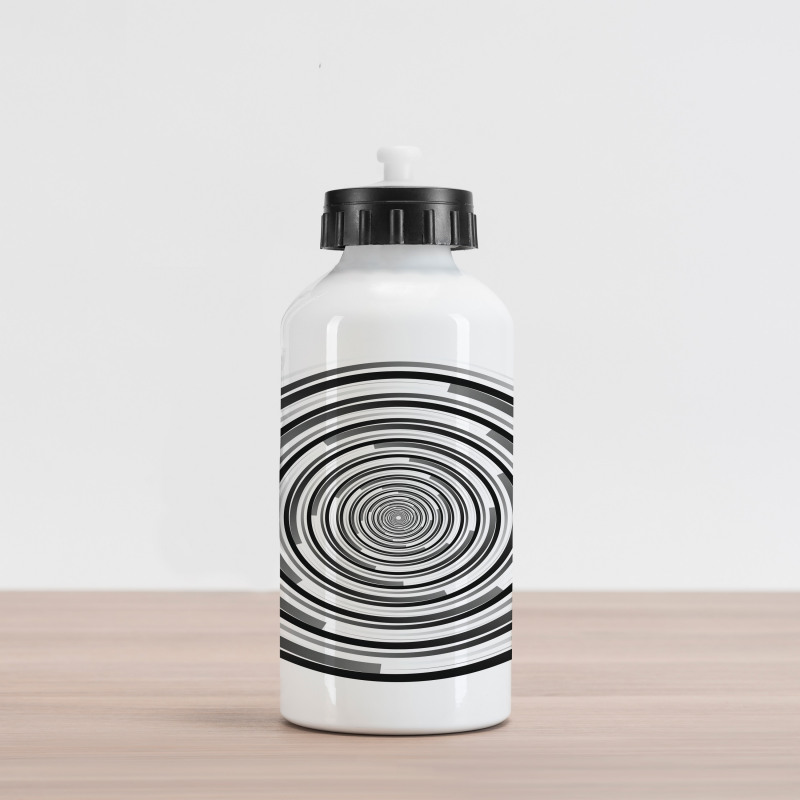 Abstract Art Spirals Aluminum Water Bottle