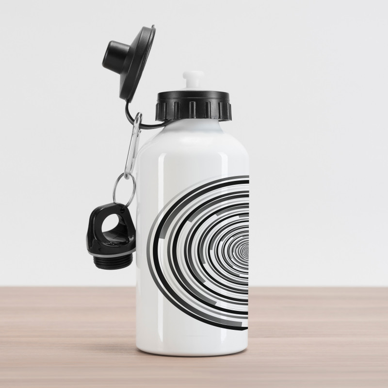 Abstract Art Spirals Aluminum Water Bottle