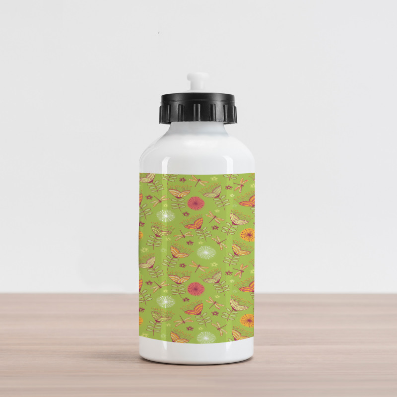 Bluebell Flowers Aluminum Water Bottle