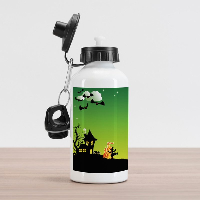 Dancing Witch Aluminum Water Bottle