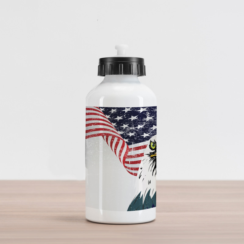 4th of July Country Aluminum Water Bottle