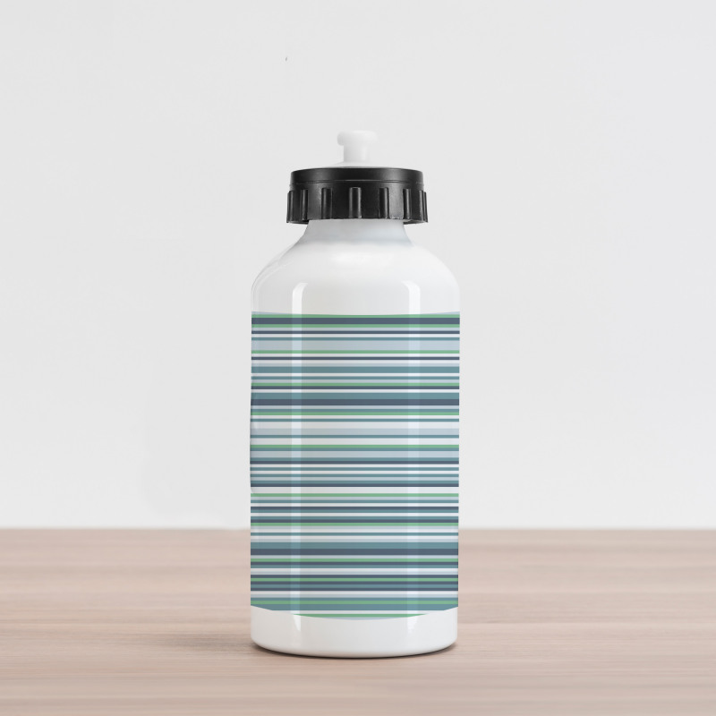 Abstract Narrow Band Aluminum Water Bottle